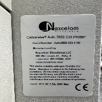 Nexcelom Cellometer Auto 2000 Cell Profiler image 2
